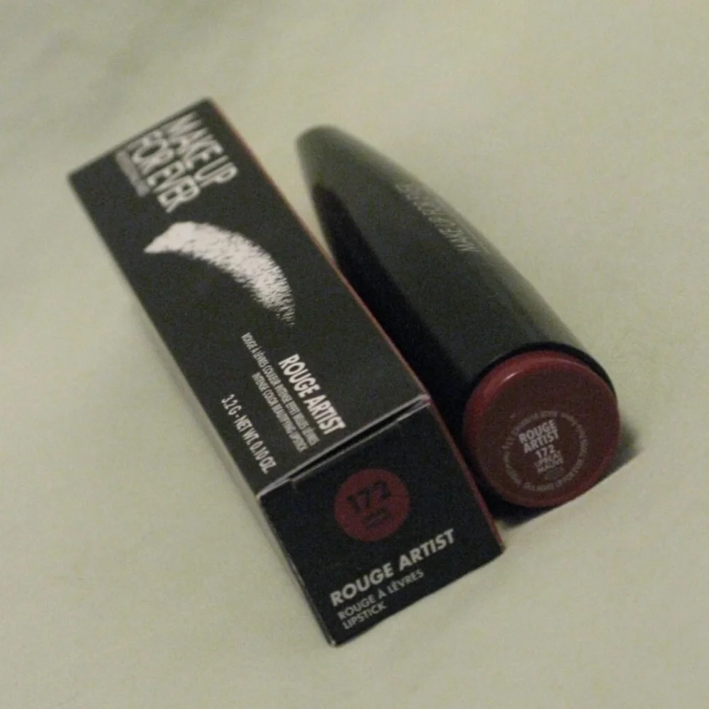 Make Up For Ever Lipstick Rouge Artist Intense Color 'Upbeat Mauve' 172 Full Sz